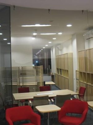 Стеклянные перегородки -04