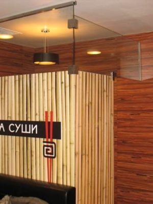 Стеклянные перегородки -07