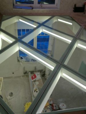 Стеклянные полы 02