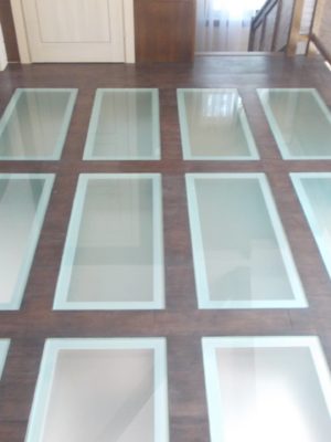 Стеклянные полы 03