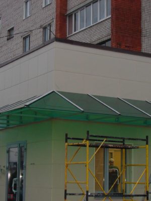 козырьки из стекла -01