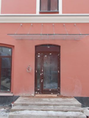 козырьки из стекла -02