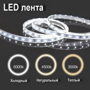 001_LED лента варианты подсветки