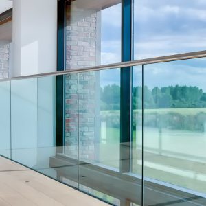 005_Ограждение из триплекса, стекло закаленное