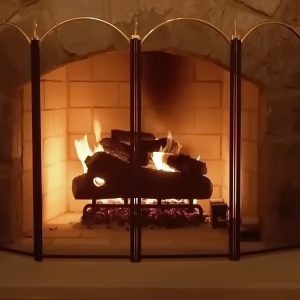 011_Стекло robox - ограждение камина