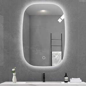 011__Фигурное зеркало с подсветкой