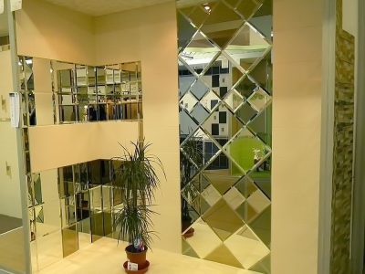 013_Зеркальное панно из цветных зеркал