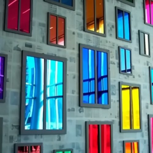 014_Декорирование помещений цветными пленками