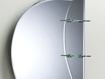 014_Составное зеркало с фацетом и полками