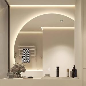 019_Зеркало с подсветкой в ванную комнату